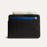 Triple Pocket Card Case - Handcrafted Top Grain Leather Wallet, Compact and Stylish