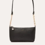 Stylish Two Chain Crossbody - Genuine Saffiano Leather | Luxurious & Durable Design