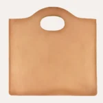 Minimalist Genuine Cowhide Leather Tote Bag Stylish, Versatile & Unlined Handbag
