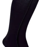 2 Pack Men's Knee High Breathable Bamboo Socks - Super Soft, Moisture-Wicking, Antibacterial - Ideal for Everyday Comfort