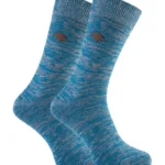 2 Pack Men's 1920 Bright Luxury Crew Socks - Cotton Rich, Retro Patterns for Ultimate Comfort