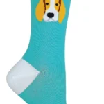 1 Pair Novelty Cat & Dog Patterned Cotton Crew Socks - Fun, Comfy & Stylish
