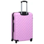 vidaXL Hardcase Trolley Set 2 pcs - Stylish Pink ABS Luggage for Travel - Image 5