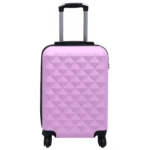 vidaXL Hardcase Trolley Set 2 pcs - Stylish Pink ABS Luggage for Travel - Image 6