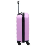 vidaXL Hardcase Trolley Set 2 pcs - Stylish Pink ABS Luggage for Travel - Image 8