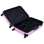 vidaXL Hardcase Trolley Set 2 pcs - Stylish Pink ABS Luggage for Travel - Image 10