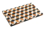 Stylish Cube Serving Tray - Elegant Food Serving & Display Tray