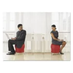 Zenergy Ball Chair, Blue - Ergonomic Seating for Better Posture & Balance | Active Sitting Chair - Image 4