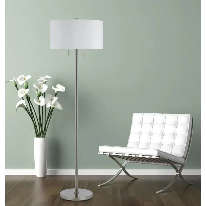 Calais Metal Floor Lamp - Elegant and Functional Lighting for Every Room - Image 4