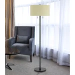60W X 2 Calais Metal Floor Lamp - Modern & Elegant Lighting Solution - Image 4