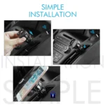 Air Vent Mount Phone Holder with Adjustable Switch Lock for Popsocket - Secure & Easy Install - Image 6