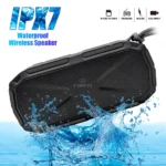 Water Resistant Bluetooth Speaker with Enhanced Bass - Portable, Durable & Perfect for Outdoors