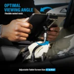 Versatile 2-in-1 Cup Car Mount Holder for Tablets and Smartphones Universal Fit, Secure & Flexible - Image 6