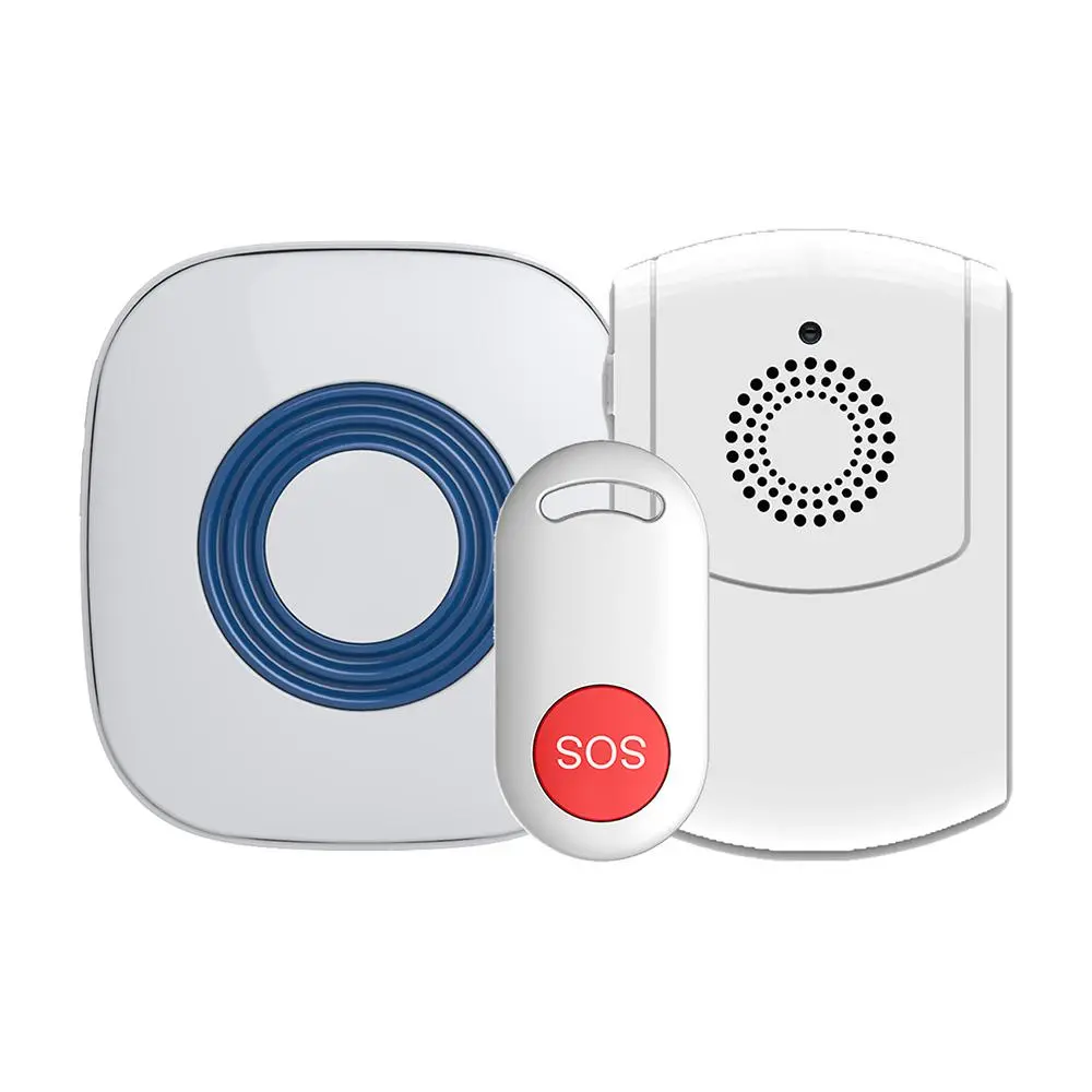 29771303_large.webp Friends & Family Wireless SOS Pack Loud Chime, Flashing Light & Vibrating Pager for Enhanced Safety - Image 1