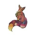 Lifemax Animal Jigsaw Puzzle: Fox - Premium Wooden Puzzle for Mind Stimulation & Dexterity Improvement