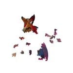 Lifemax Animal Jigsaw Puzzle: Fox - Premium Wooden Puzzle for Mind Stimulation & Dexterity Improvement - Image 3