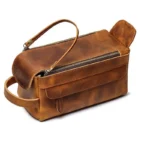 Dado Leather Dopp Kit | Premium Handmade Leather Toiletry Bag for Travel & Organization