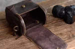 The Calista | Handcrafted Full-Grain Leather Camera Bag - Small, Durable DSLR & Mirrorless Case - Image 6