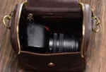 The Calista | Handcrafted Full-Grain Leather Camera Bag - Small, Durable DSLR & Mirrorless Case - Image 10