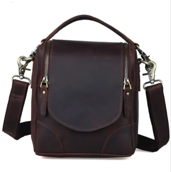 The Calista | Handcrafted Full-Grain Leather Camera Bag - Small, Durable DSLR & Mirrorless Case - Image 13