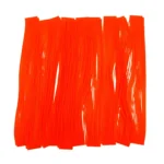 Artizan 22 Strand Silicon Skirt - Orange, Pack of 20 | Premium Skirting Material for Fishing Lures