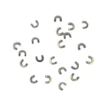 Artizan Folded Brass Clevis, Small, 20 Pack - Connector for Spinnerbaits & Blade Lures