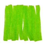 Artizan 22 Strand Silicon Skirt - Chartreuse, Pack of 20 | Ideal for Spinnerbaits, Chatterbaits, and Jigging Lures