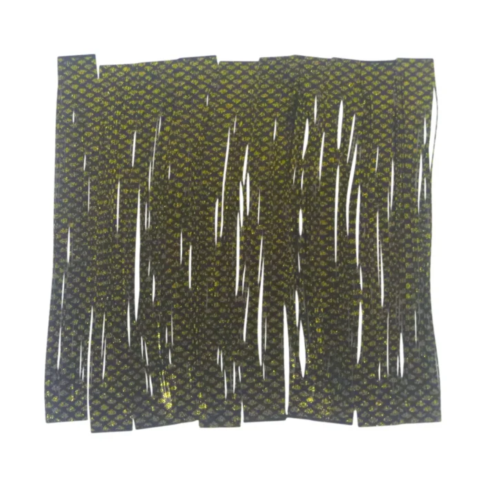 Artizan 22 Strand Silicon Skirt, Natural Black Gold, Pack of 20 Premium Skirting Material for Spinnerbaits, Chatterbaits, Jigs - Image 1