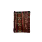 Handwoven Baluchi Kilim Claret Cushion Cover Authentic, Durable & Unique Design - Image 2