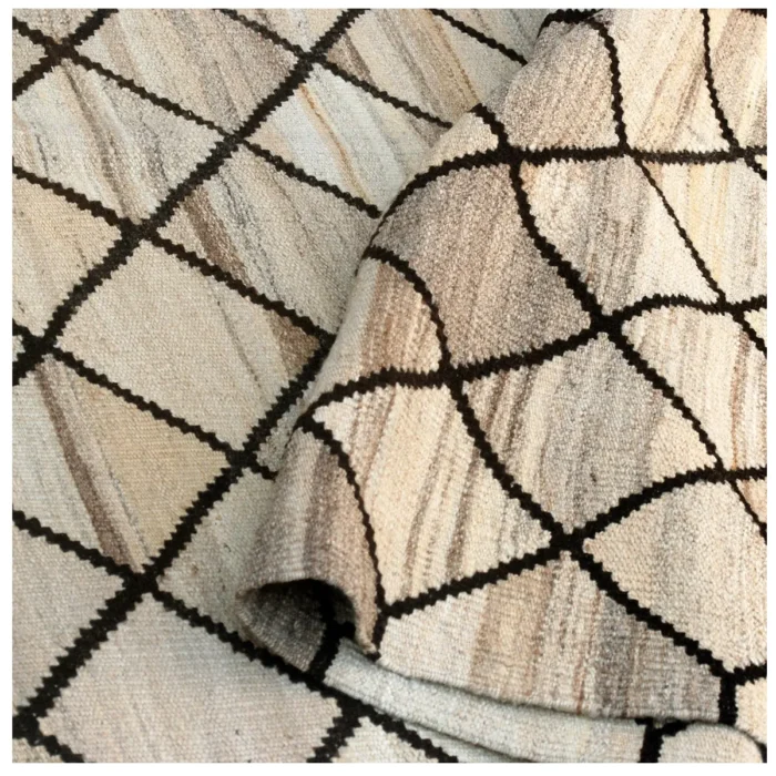 Ariana Handmade Kabul Kilim Rug - Genuine Wool, Bohemian Style | Add Elegance to Your Home - Image 5
