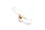 Multi Amber Saxophone Brooch | Sterling Silver & Baltic Amber - Elegant & Unique Jewelry for Music Lovers - Image 3