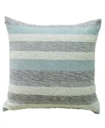 Linden Street Handwoven Textured Stripe Decorative Pillow - Rustic Charm & Cozy Comfort | 20" x 20"