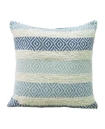 Linden Street Handwoven Textured Stripe Pillow 20x20 - Elegant Dobby Weave Pattern, Stylish & Cozy Home Decor Cushion - Image 3