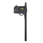 Premium Curbside Mailbox with Locking Insert & Durable Powder Coated Finish
