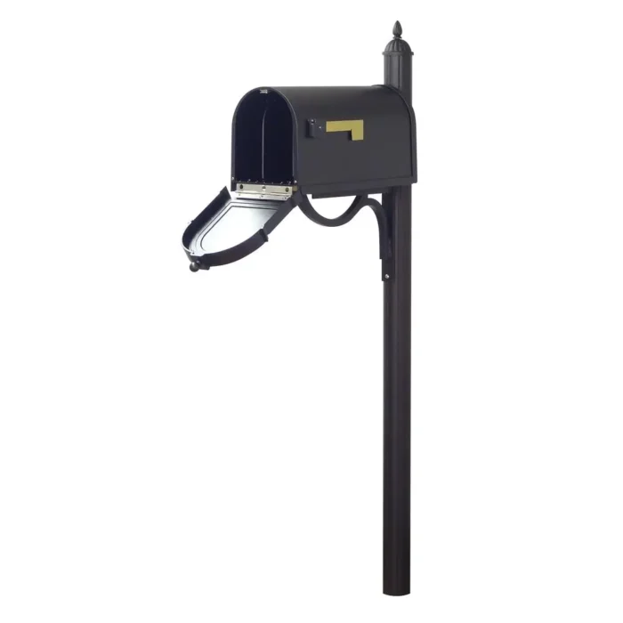 Premium Curbside Mailbox with Locking Insert & Durable Powder Coated Finish - Image 3