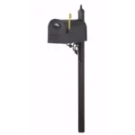 Classic Curbside Mailbox with Albion Durable Mailbox Post - Rustproof Aluminum & Powder Coated Finish - Image 2