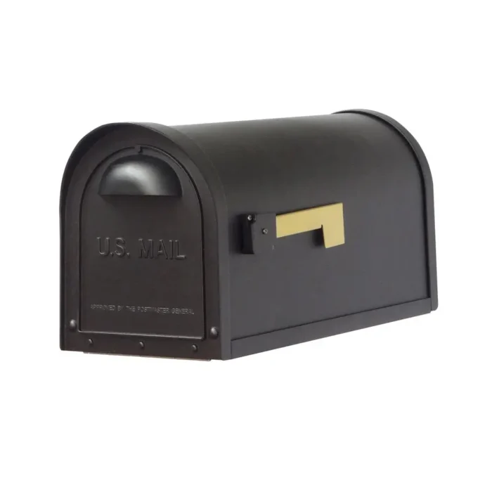 Classic Curbside Mailbox with Albion Durable Mailbox Post - Rustproof Aluminum & Powder Coated Finish - Image 5