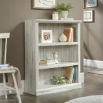 Sleek 3 Shelf Bookcase - White Plank Finish | Organize and Showcase Your Belongings - Image 3
