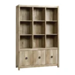 Cannery Bridge Storage Wall in Lintel Oak - Rustic & Versatile Home Organizer - Image 2
