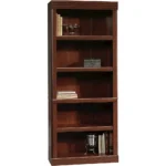 Heritage Hill Library 5-Shelf Bookshelf - Classic Cherry Finish, Elegant & Versatile Storage - Image 2