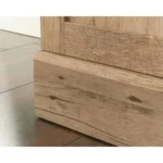 Elegant 5-Shelf Library Bookcase in Prime Oak - Cottage Style Furniture - Image 2