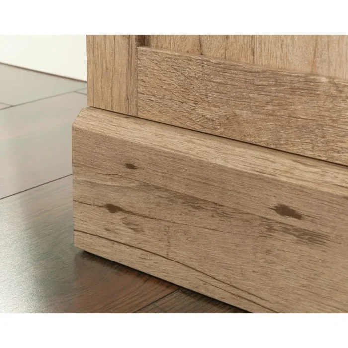 Elegant 5-Shelf Library Bookcase in Prime Oak - Cottage Style Furniture - Image 2