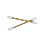 Reusable Makeup Swabs - Eco-Friendly & Durable Silicone with Bamboo Sticks - Image 4