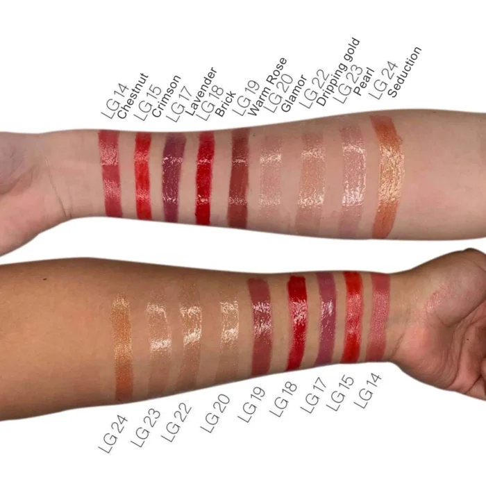 Tropical LG27 Lip Gloss - Vegan, Paraben Free, Shimmer & Natural Finish | Long Lasting & High Shine - Image 3