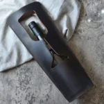 Elegant Wine Tote Carrier - Portable & Durable for Standard Wine Bottles - Ideal for Picnics, Parties & Gifting