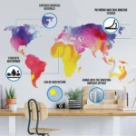 3D Oceanic Illusion Floor Decal - Realistic Underwater Design Sticker - Transform Your Space - Image 3