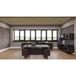 Mirella Lateral File Southern Tobacco Finish - Lockable, Dual Drawers, Contemporary Home or Office Storage