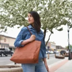 Classic Tote - Premium Genuine Leather, Timeless Design, Everyday Essential | Shop Now