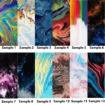3D Abstract Vinyl Door Mural Sticker - Transform Your Space with Creative Cover Art - Image 2