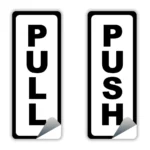 Commercial Door Access Sticker Set Clear & Concise Guidance for Easy Entry - Image 2